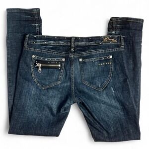 Y2K Dark Wash Request Jeans